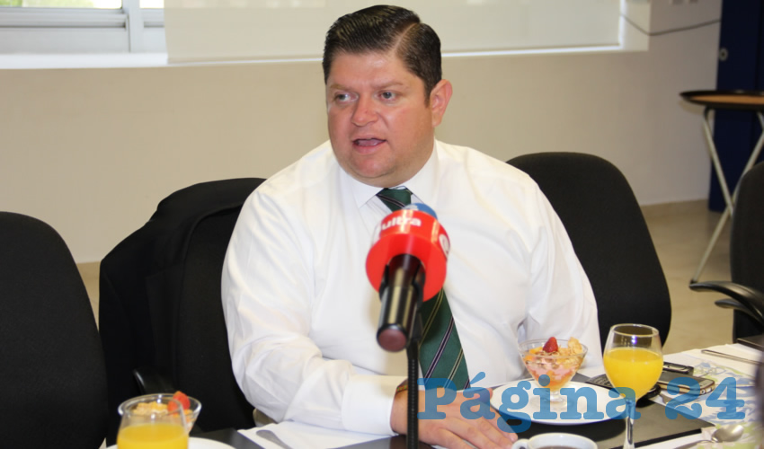 Mario Guevara Palomino, delegado de Infonavit en Aguascalientes