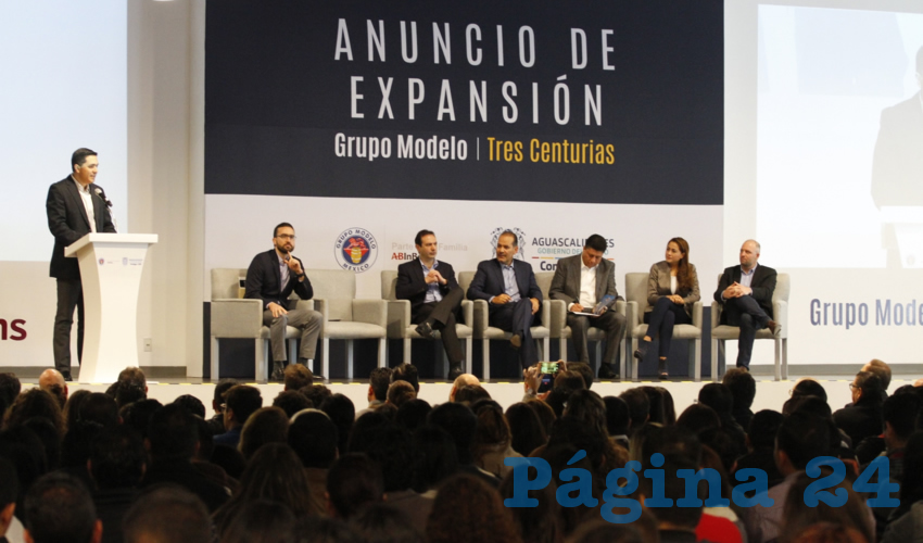 Este anuncio refrenda el compromiso de Grupo Modelo con México y con Aguascalientes