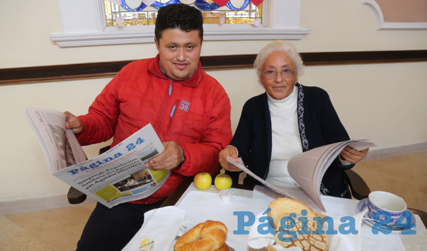 En Sanborns Francia compartieron el pan y la sal H&eacute;ctor Samuel L&oacute;pez Medina y Mar&iacute;a Estela Irma Casta&ntilde;eda Cedillo