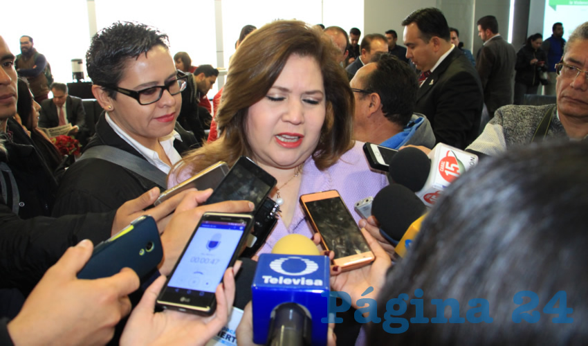 Fabiola Gilda Torres Rodríguez, Secretaria General de Gobierno del Estado (Foto: Rocío Castro Alvarado)