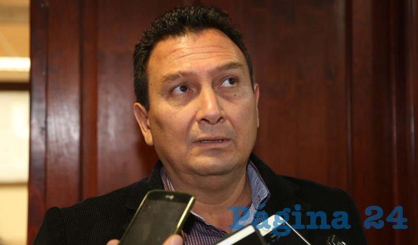 Jes&uacute;s Morquecho Valdez, legislador local (Foto: Eddylberto Lu&eacute;vano Santill&aacute;n)