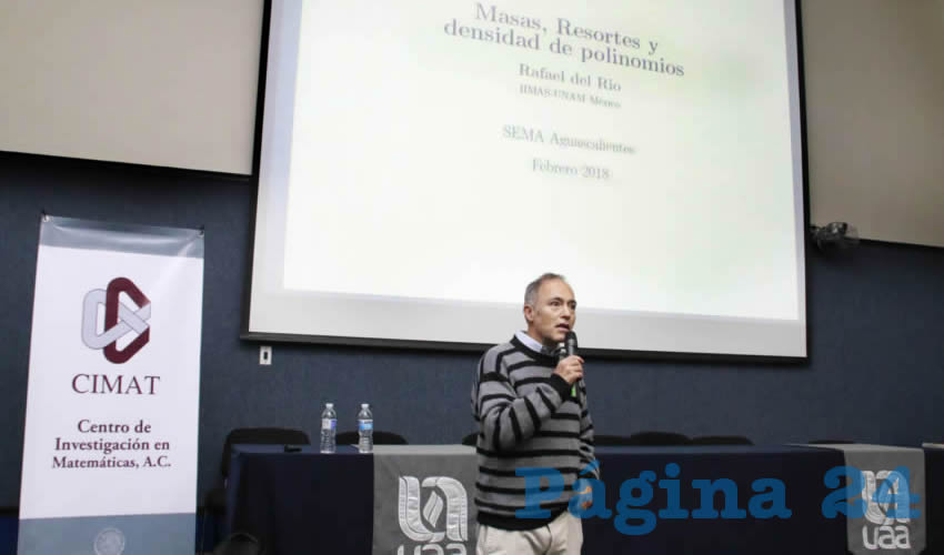 Inició el Seminario de Matemáticas Aplicadas 2018, que tendrá la participación de 13 investigadores de seis estados de la República