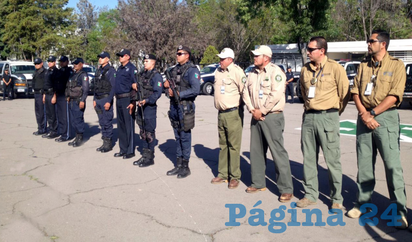 En la vigilancia participan 40 elementos y 18 unidades de motor pertenecientes a Seguridad P&uacute;blica Estatal y municipal, SSMAA y Proespa