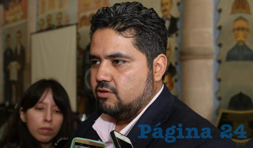 Iván Sánchez Nájera, legislador local (Foto: Eddylberto Luévano Santillán)