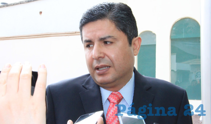 Enrique Flores Mendoza, Presidente Municipal de Guadalupe (Foto: Rocío Castro)