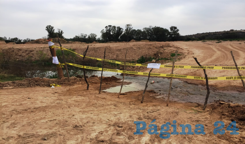 Se suspendieron los accesos existentes al predio y se dio inicio al proceso jurídico-administrativo a fin de determinar la gravedad de la falta