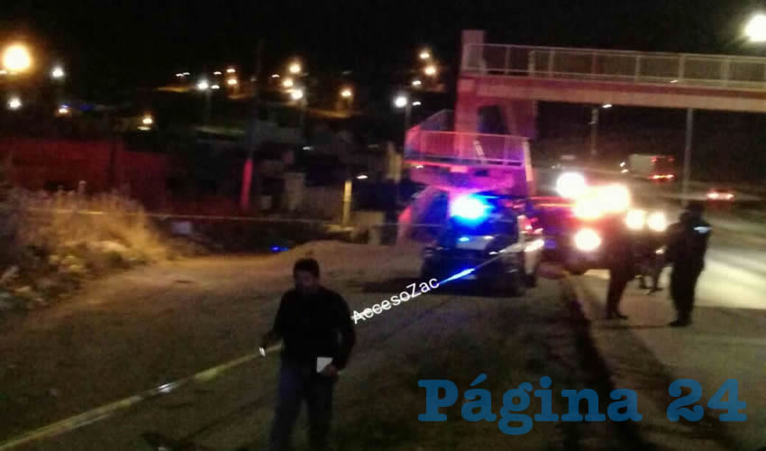Atacan a balazos a policía municipal de la capital (Foto: Cortesía Accesozac)