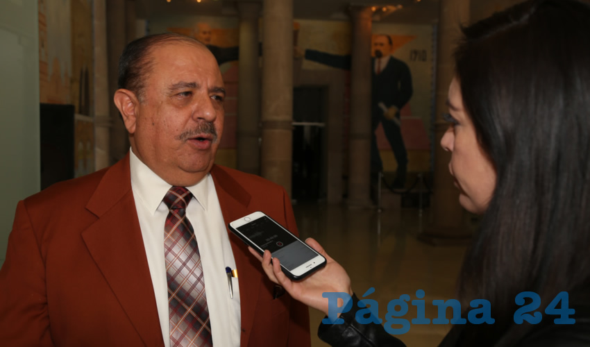 Sergio Javier Reynoso Talamantes, legislador local (Foto: Eddylberto Luévano Santillán)