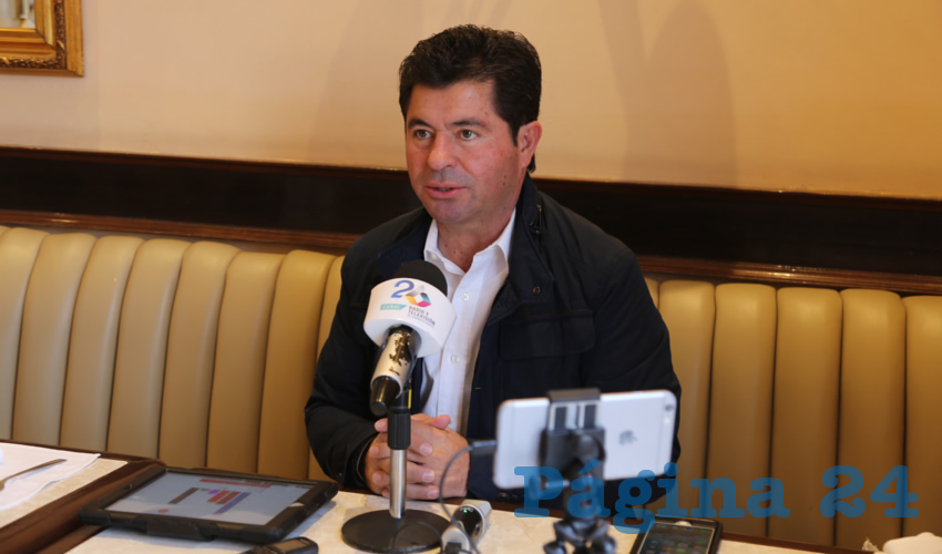 Jorge López Martín, consejero nacional del PAN (Foto: Eddylberto Luévano Santillán)