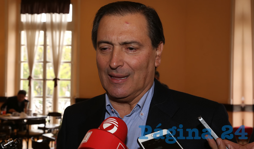 Luis Armando Reynoso Femat, exgobernador de Aguascalientes