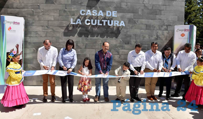 MOS reinaugur&oacute; la Casa de la Cultura de la cabecera municipal