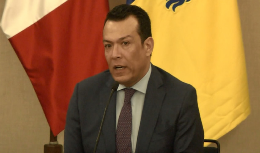 Para Roberto López Lara, secretario de Gobierno de Jalisco, “lo importante es que el gobierno del estado está actuando, está actuando la fiscalía y hay algunos presuntos responsables” en torno a la desaparición de tres italianos en Tecalitlán, hecho que detonó las alarmas a nivel internacional sobre la crítica situación en la entidad/Foto: Francisco Andalón López