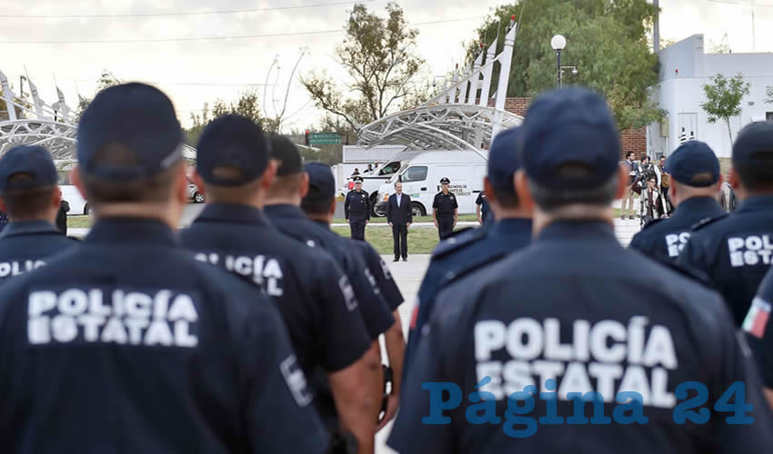 El mandatario estatal explicó que es prioritario el fortalecimiento de las corporaciones de seguridad pública