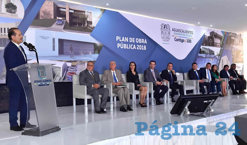 El gobernador Martín Orozco Sandoval presentó el Plan de Obra Pública 2018 y Asignación de Proyectos Estratégicos al Sector de la Construcción