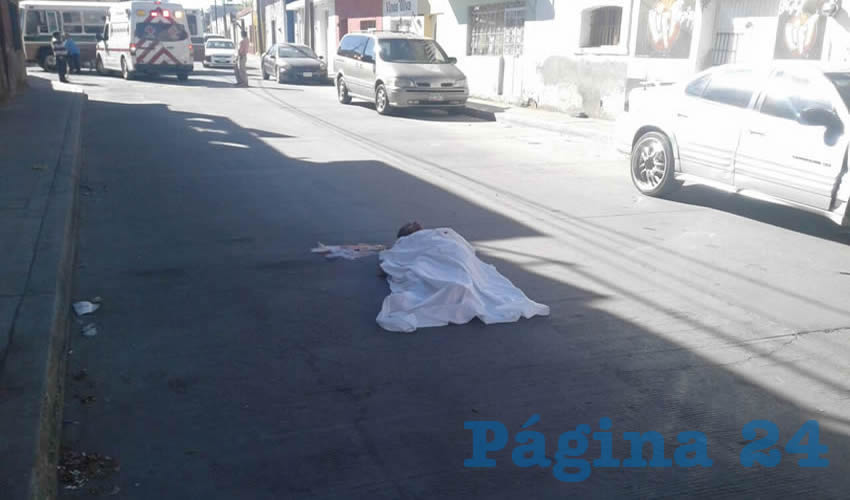 Así quedó el hoy occiso
