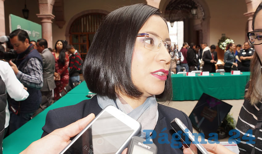 María de la Luz Domínguez Campos, titular de la Comisión de Derechos Humanos del Estado de Zacatecas (CDHEZ)