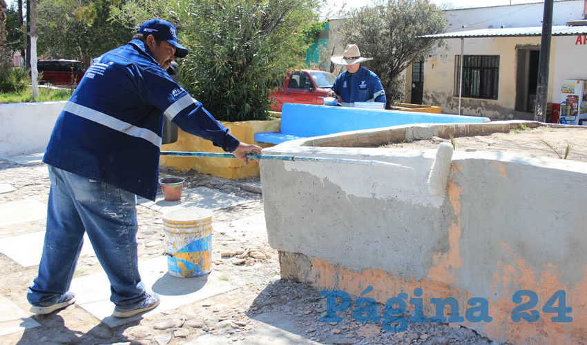 El Gobierno Municipal contin&uacute;a rehabilitando y dando mantenimiento a estos puntos de reuni&oacute;n en la zona urbana y rural de Aguascalientes