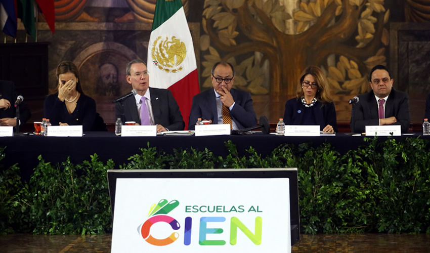 Escuelas al CIEN será presentado en Francia como una iniciativa de México para el mejoramiento de la infraestructura educativa