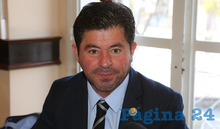 Jorge L&oacute;pez Mart&iacute;n, diputado federal (Foto: Eddylberto Lu&eacute;vano Santill&aacute;n)