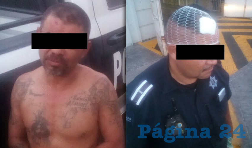 José Isabel “N” “N” | El oficial agredido