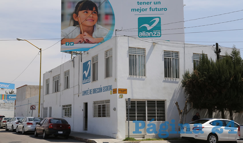 Instalaciones del Partido Nueva Alianza (Panal) en Aguascalientes