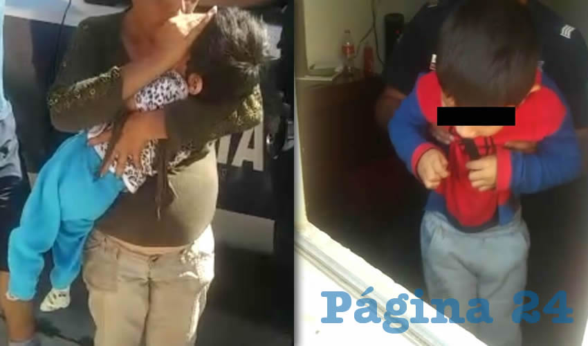 Los pequeños, de acuerdo a lo denunciado por su tía, tenían más de 24 horas sin ser atendidos