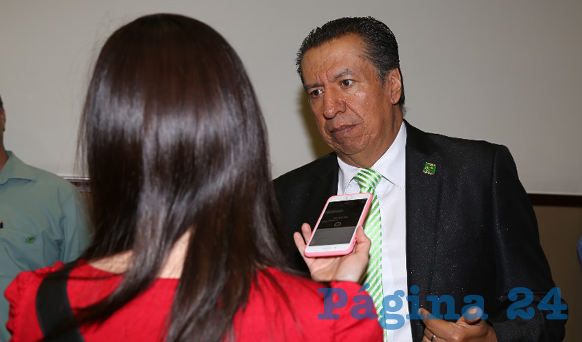 Sergio Augusto López Ramírez, legislador local (Foto: Eddylberto Luévano Santillán)