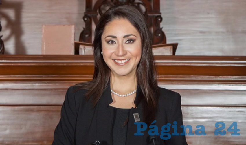 Paloma Amézquita Carreón, diputada presidenta de la Comisión de la Familia