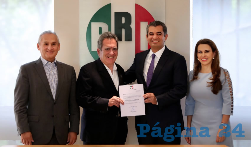 El líder del Revolucionario Institucional enfatizó que Lozano de la Torre es un priísta con gran lealtad partidista