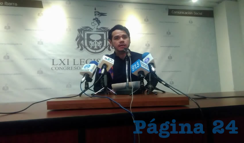 “Que haya plazos, responsables, instancias que se encarguen de revisar si fue atendida realmente o no (una recomendación); es decir, que tenga cuerpo para poder ser una institución fuerte”, dijo el diputado emecista Alejandro Hermosillo sobre el Observatorio de Movilidad y la poca atención que se le da a este órgano/Foto: Cortesía 