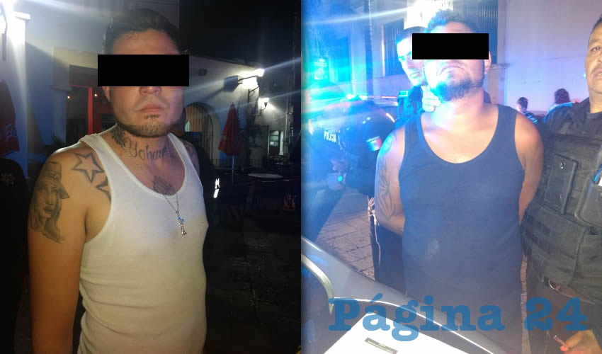 Los agresores fueron detenidos en el lugar de los hechos