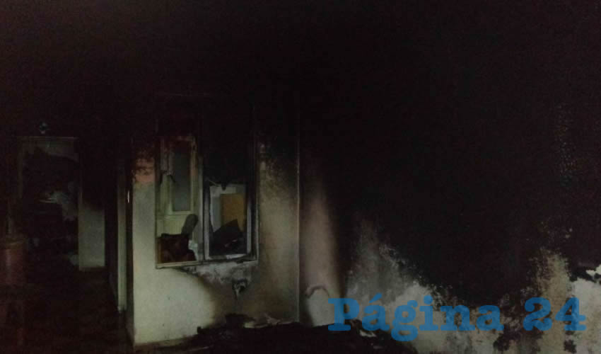 El siniestro ocurrió en calla Mar Báltico 118, en el fraccionamento Las Brisas