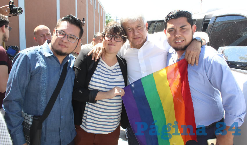 Andrés Manuel López Obrador estuvo en Aguascalientes, se reunió con militantes, simpatizantes e integrantes de varios sectores de la sociedad civil