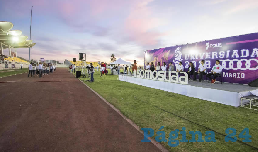 Al poner en marcha este evento estudiantil, el rector Francisco Javier Avelar González se congratuló por el rescate de esta tradición universitaria