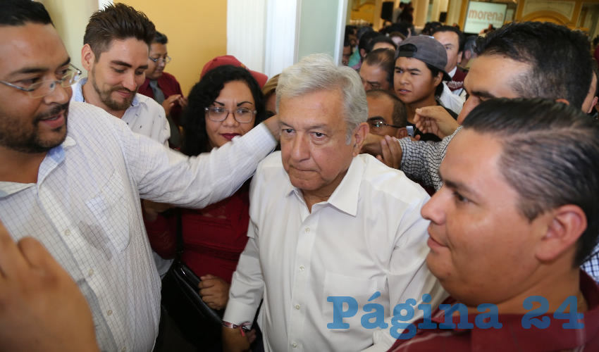 Andrés Manuel López Obrador, candidato presidencial (Foto: Eddylberto Luévano Santillán)