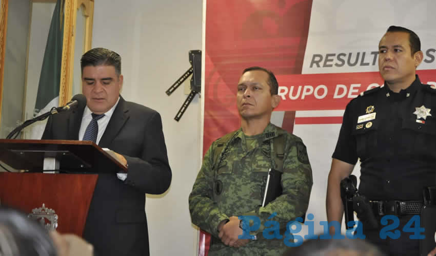 Ismael Camberos Hernández, titular de la Secretaría de Seguridad Pública (SSP) en Zacatecas: “Por parte de la policía estatal, no vamos a solapar a nadie”. (Foto: Alberto Núñez Hernández)