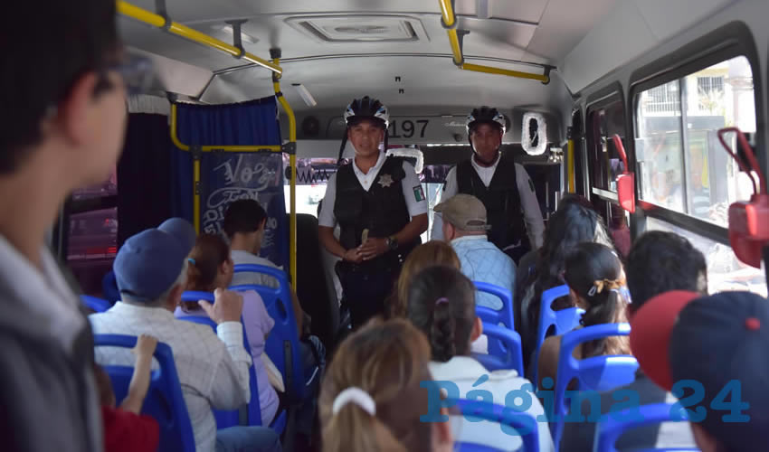 Los polic&iacute;as est&aacute;n comprometidos a salvaguardar la integridad de la poblaci&oacute;n y dar&aacute;n continuidad a este esquema