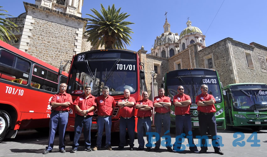 En Tepatitlán se contarán con dos rutas troncales y seis complementarias, lo que significa una reducción de dos rutas y de la flotilla de autobuses, que antes era de 68 y ahora sólo tendrán 43 unidades, sin que esto implique una afectación real para los usuarios, según Aristóteles Sandoval/Fotos: Cortesía