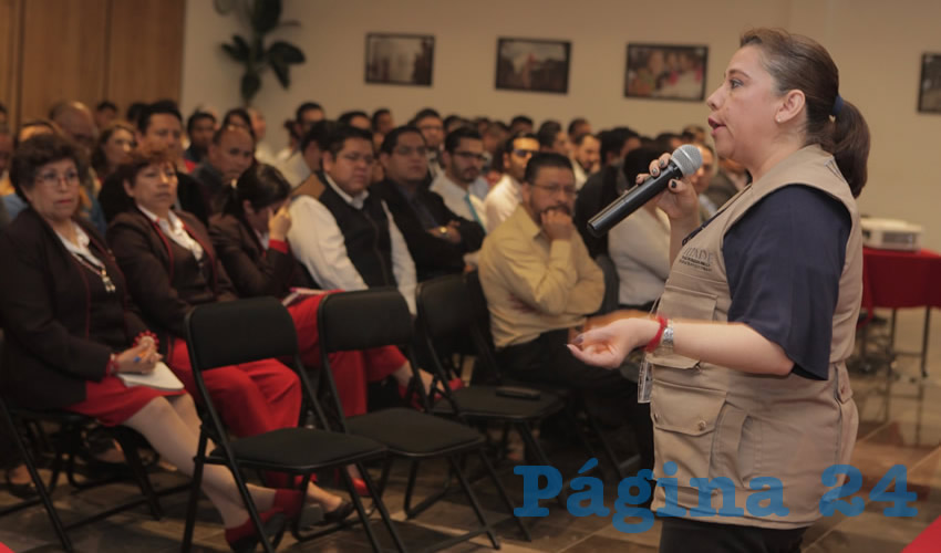 Más de 350 trabajadores acudieron a la capacitación impartida por representantes de la FEPADE