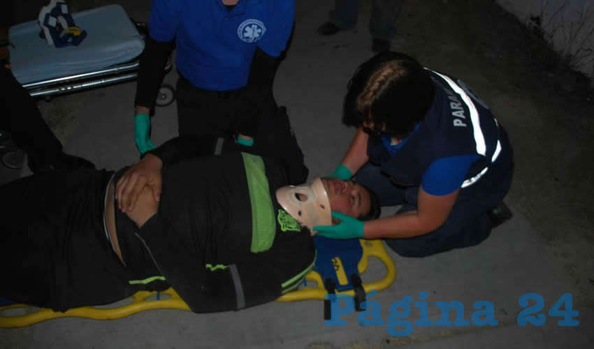 Armando Jasso Sánchez fue embestido en avenida San Francisco de los Vivero