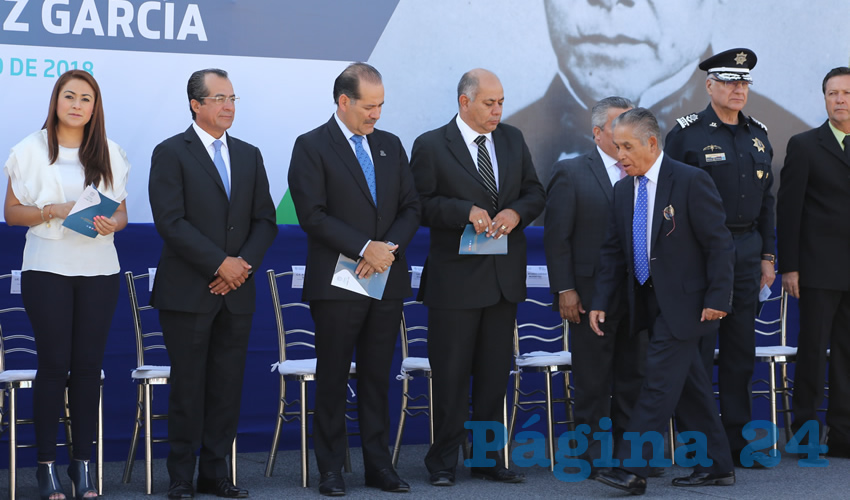 El gobernador Mart&iacute;n Orozco Sandoval presidi&oacute; la ceremonia c&iacute;vica-conmemorativa por el 212 Aniversario del Natalicio de Benito Ju&aacute;rez
