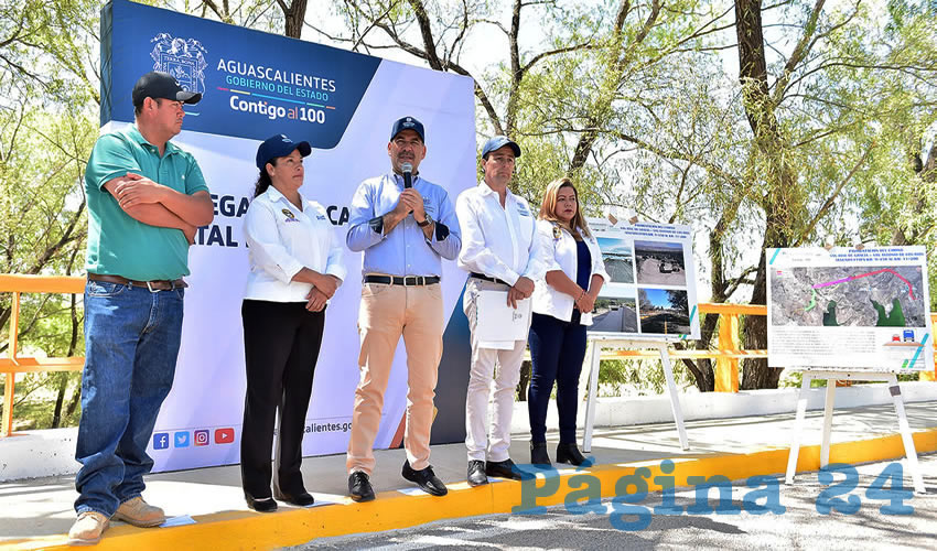De gira de trabajo por San Jos&eacute; de Gracia, el gobernador Mart&iacute;n Orozco Sandoval entreg&oacute; la segunda etapa de la carretera estatal n&uacute;mero 38