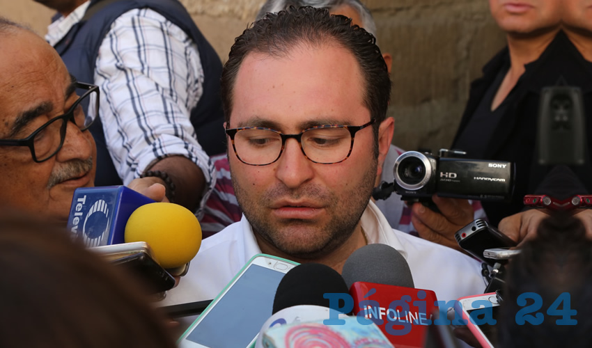 José Carlos Lozano Rivera Rio, candidato del PRI a diputado por el Distrito 02 federal (Foto: Eddylberto Luévano Santillán)