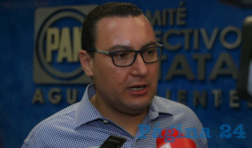 Paulo Mart&iacute;nez L&oacute;pez, presidente estatal del PAN