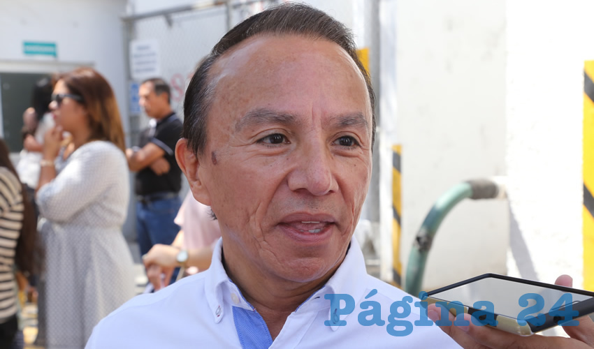 Sergio Velázquez García, titular de la Secretaría de Salud del Estado (Foto: Eddylberto Luévano Santillán)