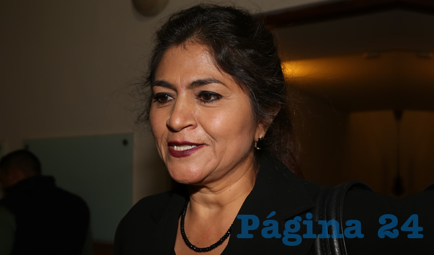 Nora Ruvalcaba Gámez, coordinadora estatal de Redes Sociales Progresistas a favor de AMLO