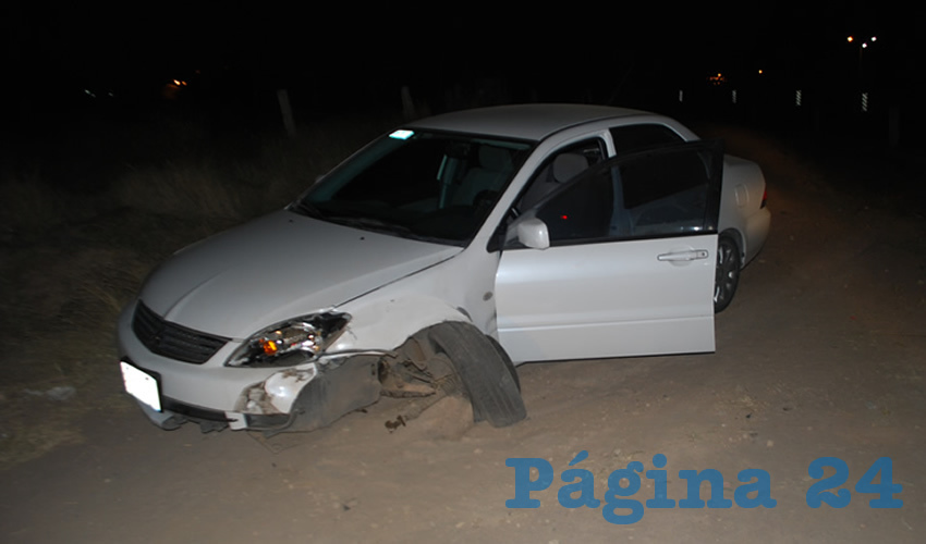 El ebrio Erick Reyes Esquivel, al frente de un auto Mitsubishi Lancer, provocó el aparatoso percance