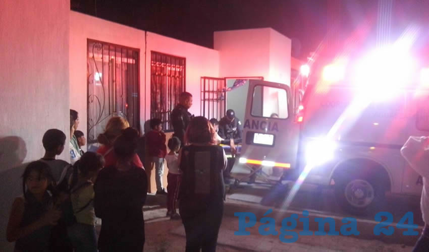 Paramédicos llevaron a Sergio “N” “N” al Hospital Tercer Milenio
