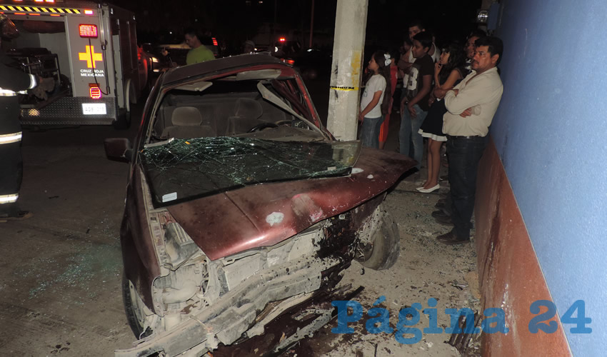 El hoy occiso sufrió el brutal choque la noche del pasado domingo