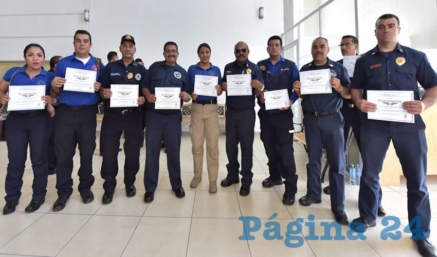 Esta capacitación fue dirigida a todos aquellos elementos que por sus actividades tienen participación directa en operaciones con helicópteros